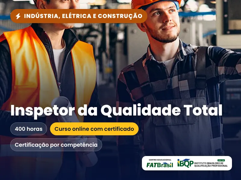 Curso de Inspetor da Qualidade Total
